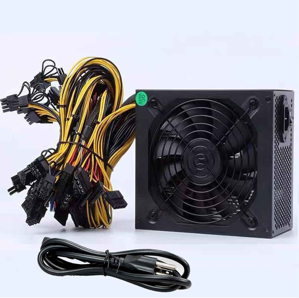 2000W ATX PC Power Supply for 8 GPUs (Black) F88072