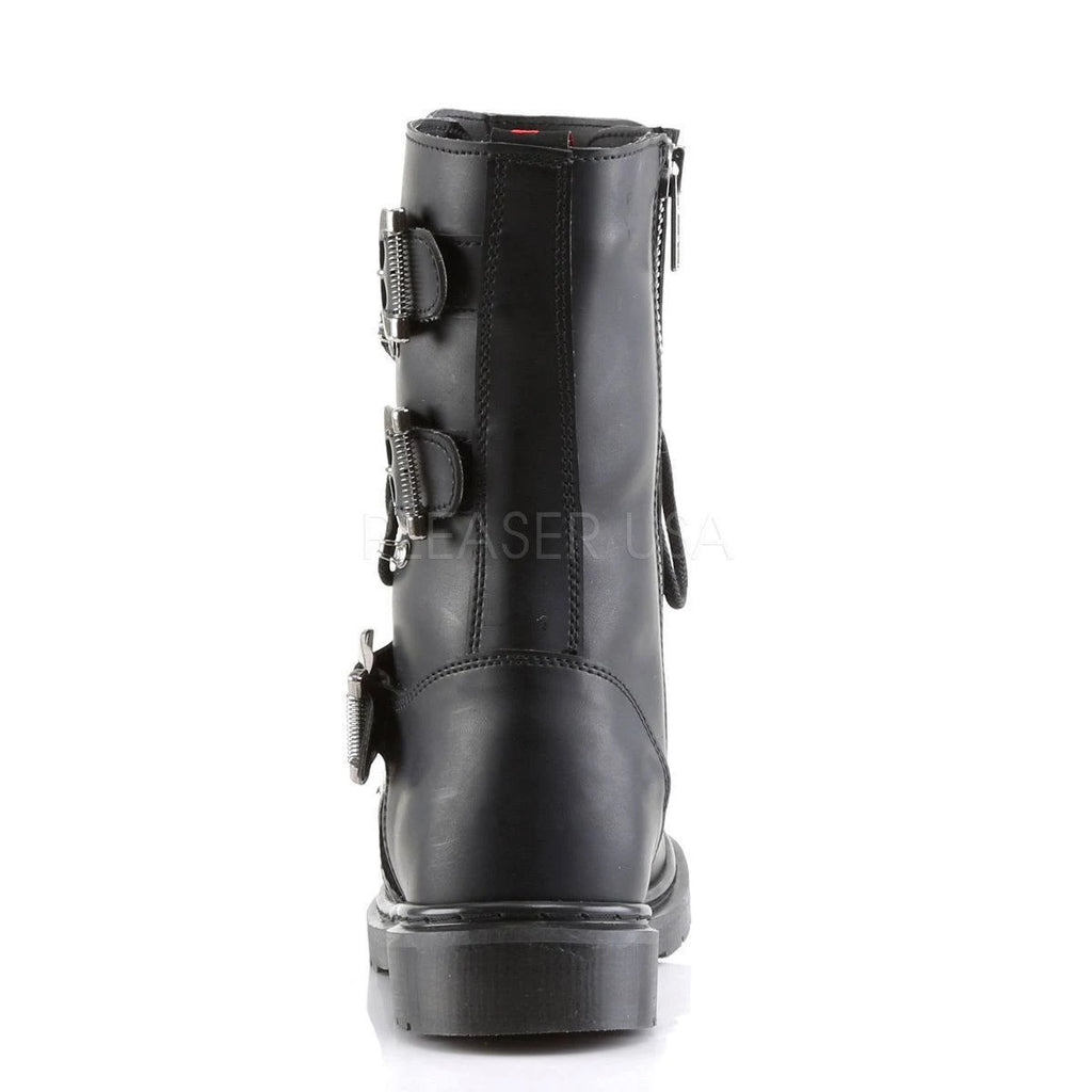 Black Leather Reaper 30 Shoes U96258
