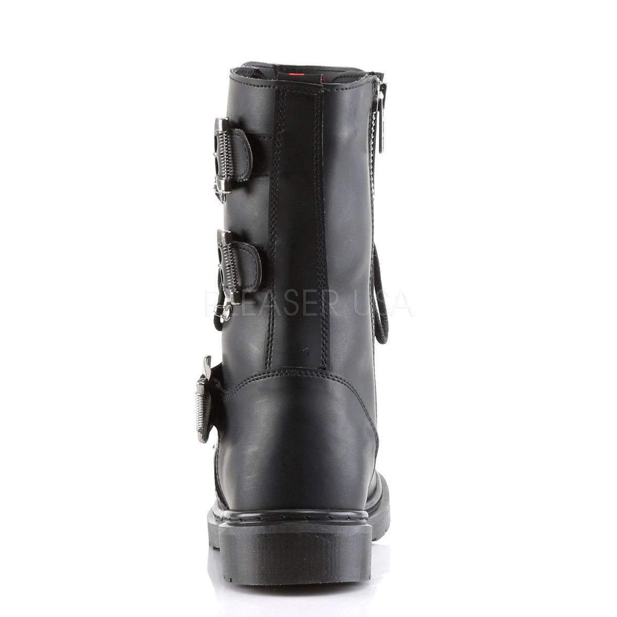 Black Leather Reaper 30 Shoes U96258