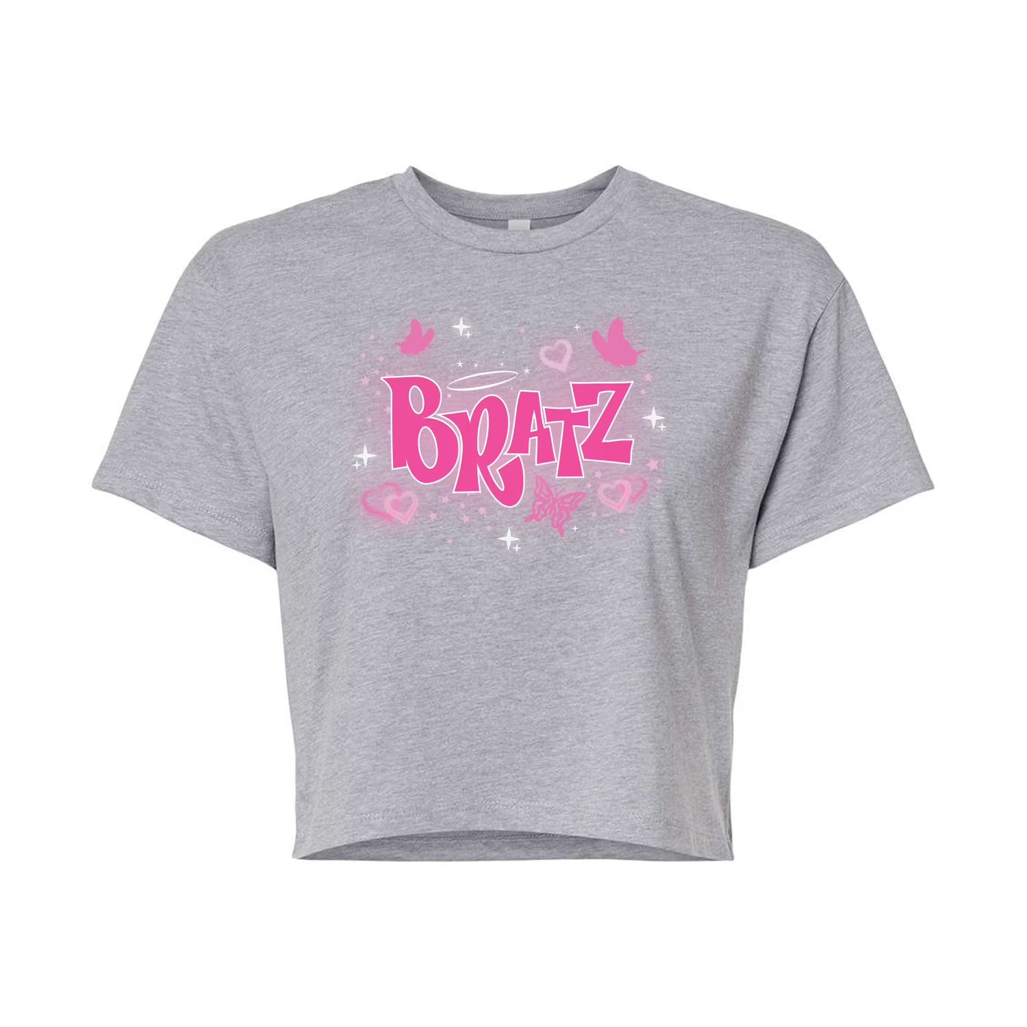 Cropped Cotton Blend T-Shirt L5859