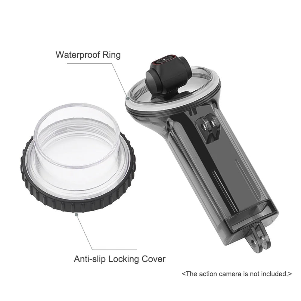 Waterproof Diving Housing Underwater 60M with Lanyard for Osmo Pocket 2 Action Camera B701