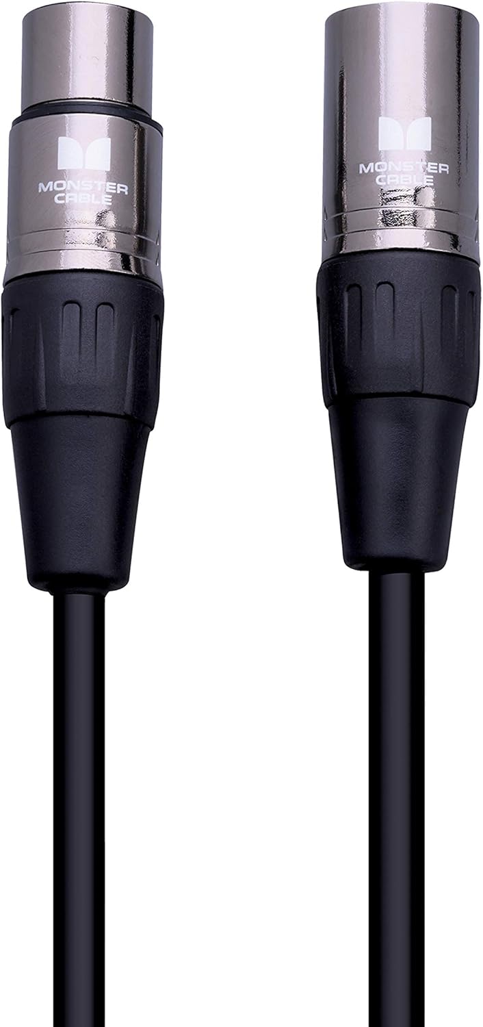 5 ft Silver Contact XLR Microphone Cable Pack of 2 O4203