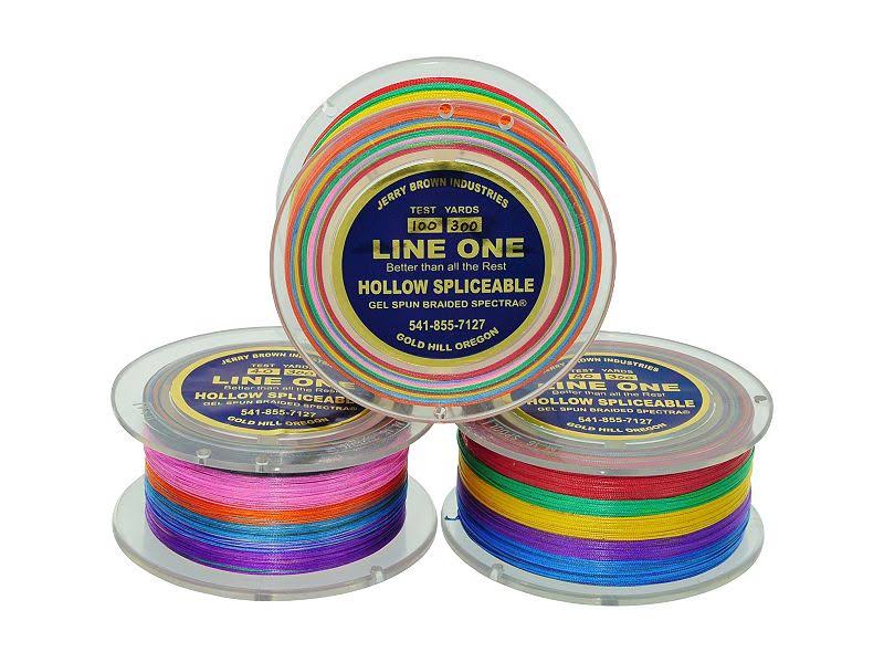 One Hollow Core Spectra - 130lb. - 600 yd. - Multi R75546