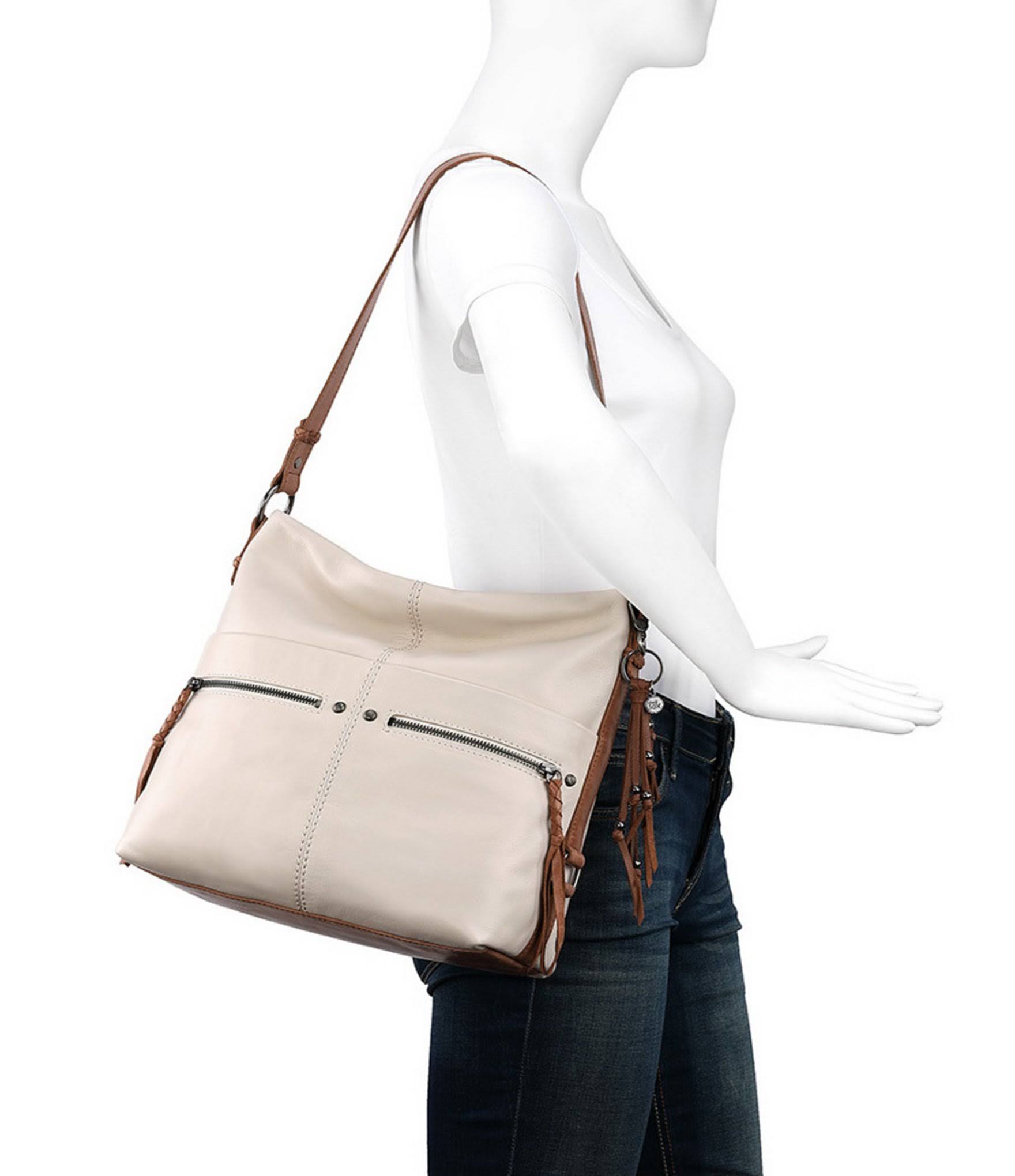 Stone Leather Bucket Bag Y839442