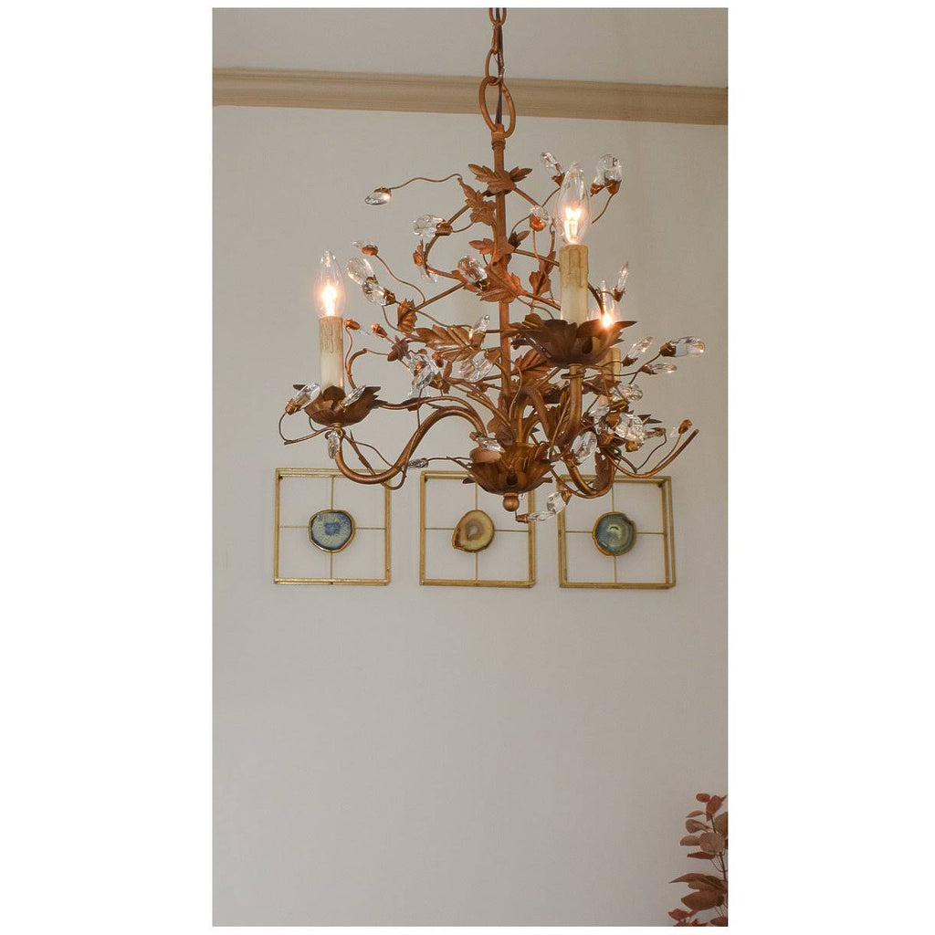 Etruscan Gold 9-Light Chandelier P71614
