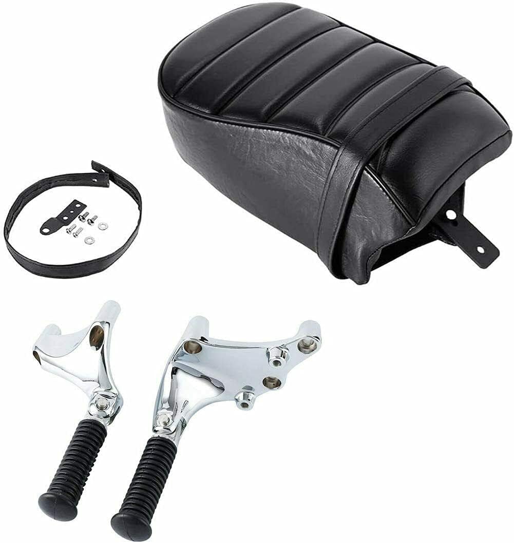 Rear Passenger Pillion Seat FootPegs Mount Kit for Harley Sportster Iron 883 XL883N 2016-2022 Iron 1200 XL1200NS 2018-2022 T208260