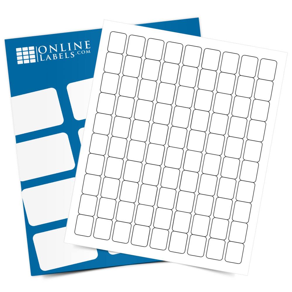 100 Sheets Weatherproof Matte Inkjet SD Card Labels C87732