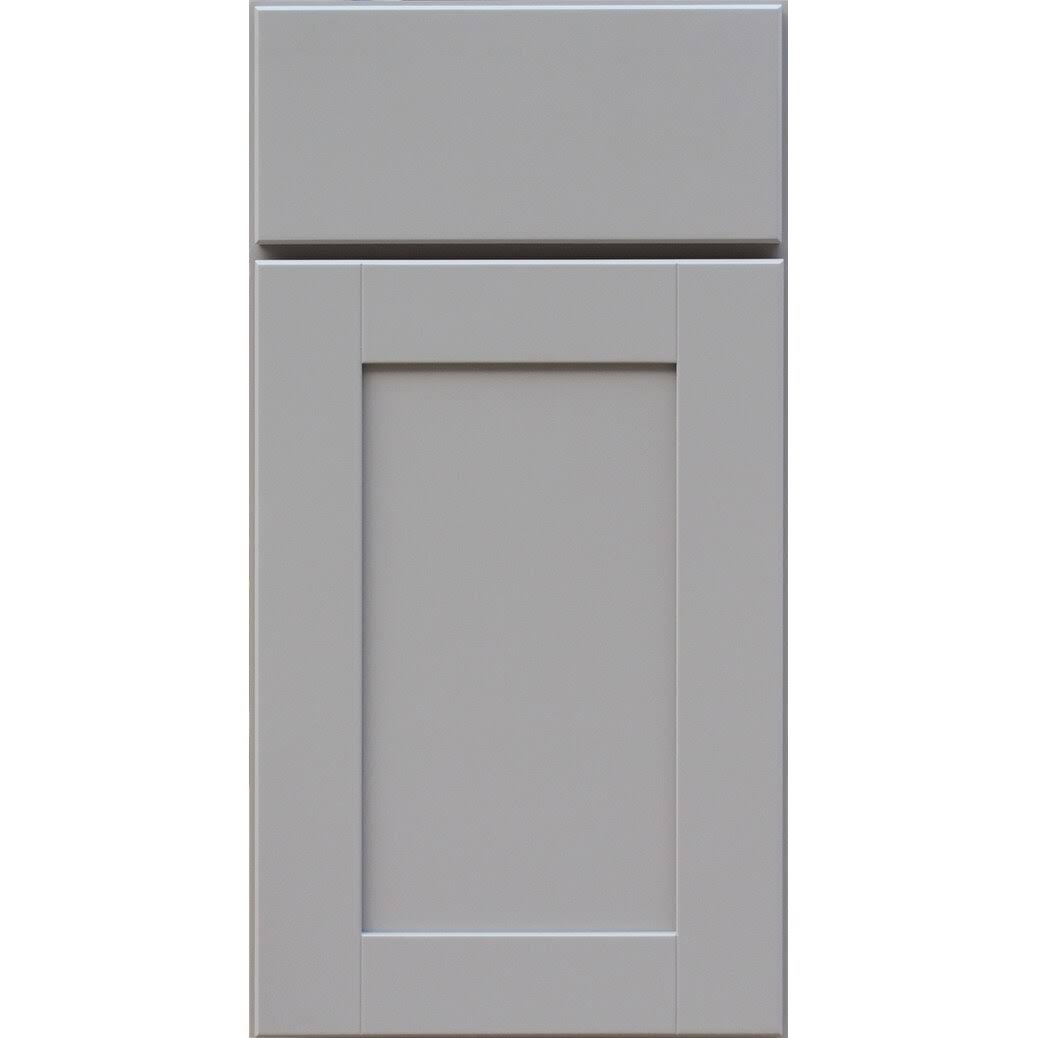 Double Door Wall Cabinet Dove Gray Q786931