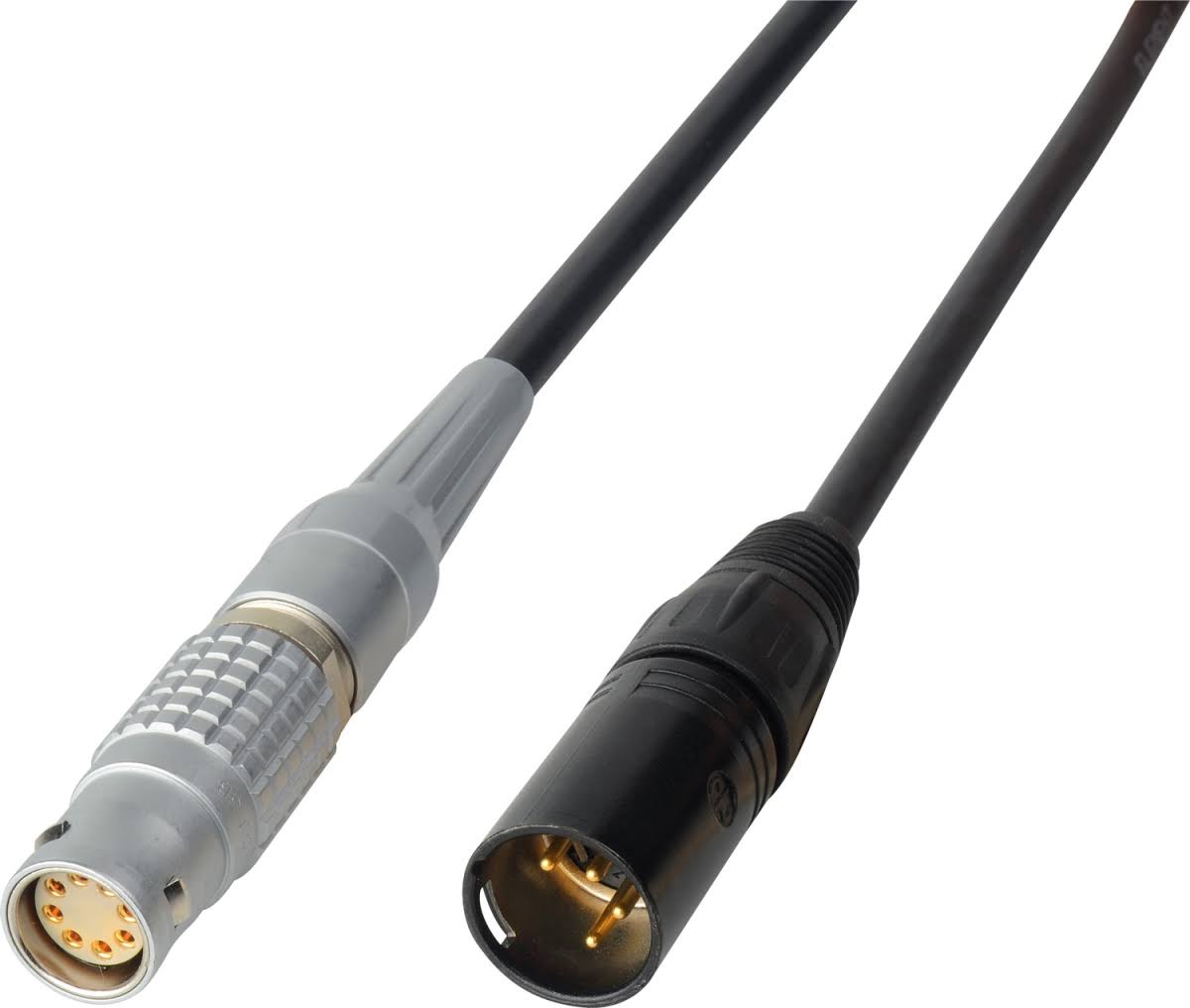Power Cable 12V DC LEMO 3B-8F to 4-Pin XLR Male 1 ft. P60364