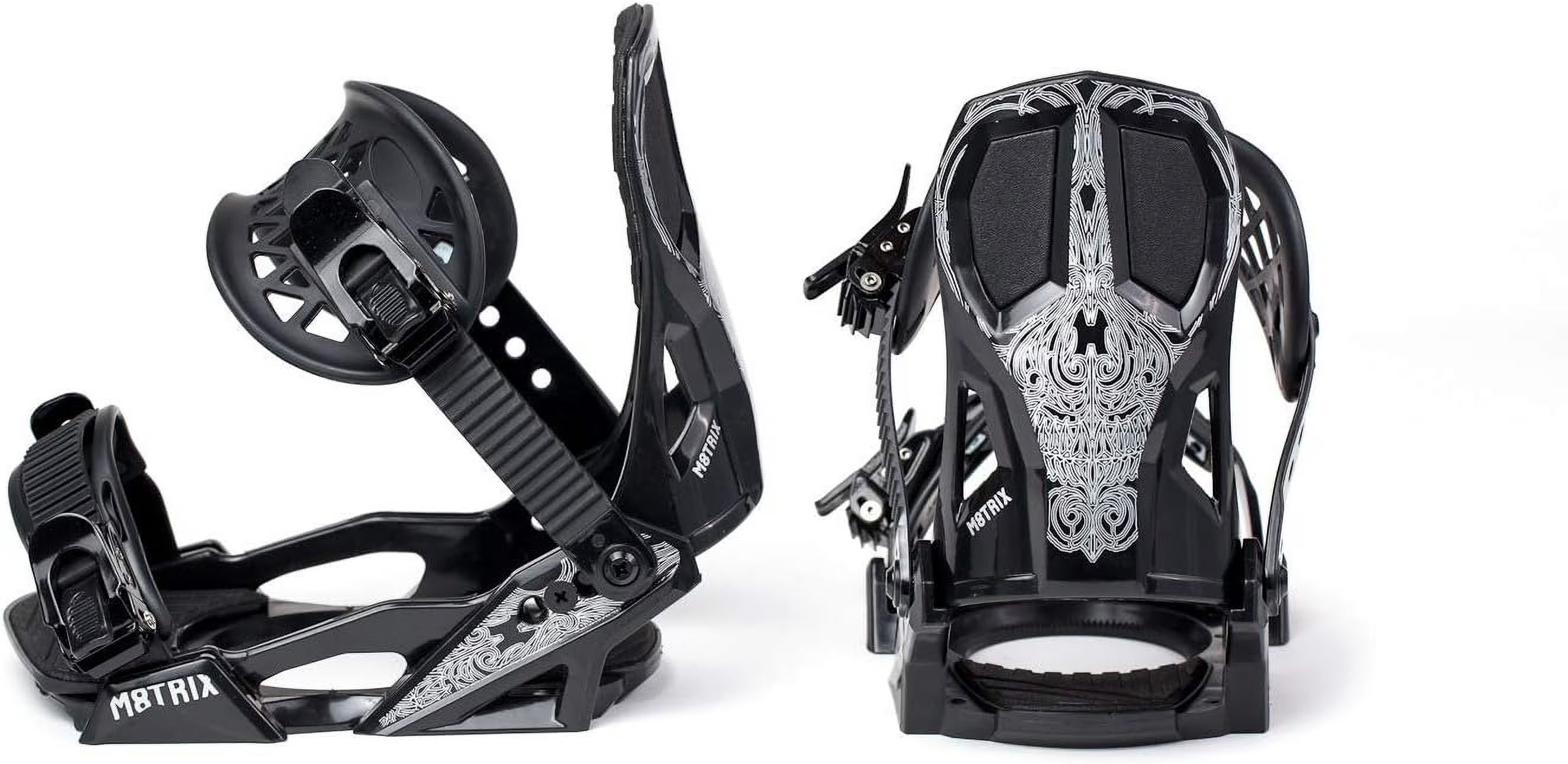 Black Youth Snowboard Bindings D561230