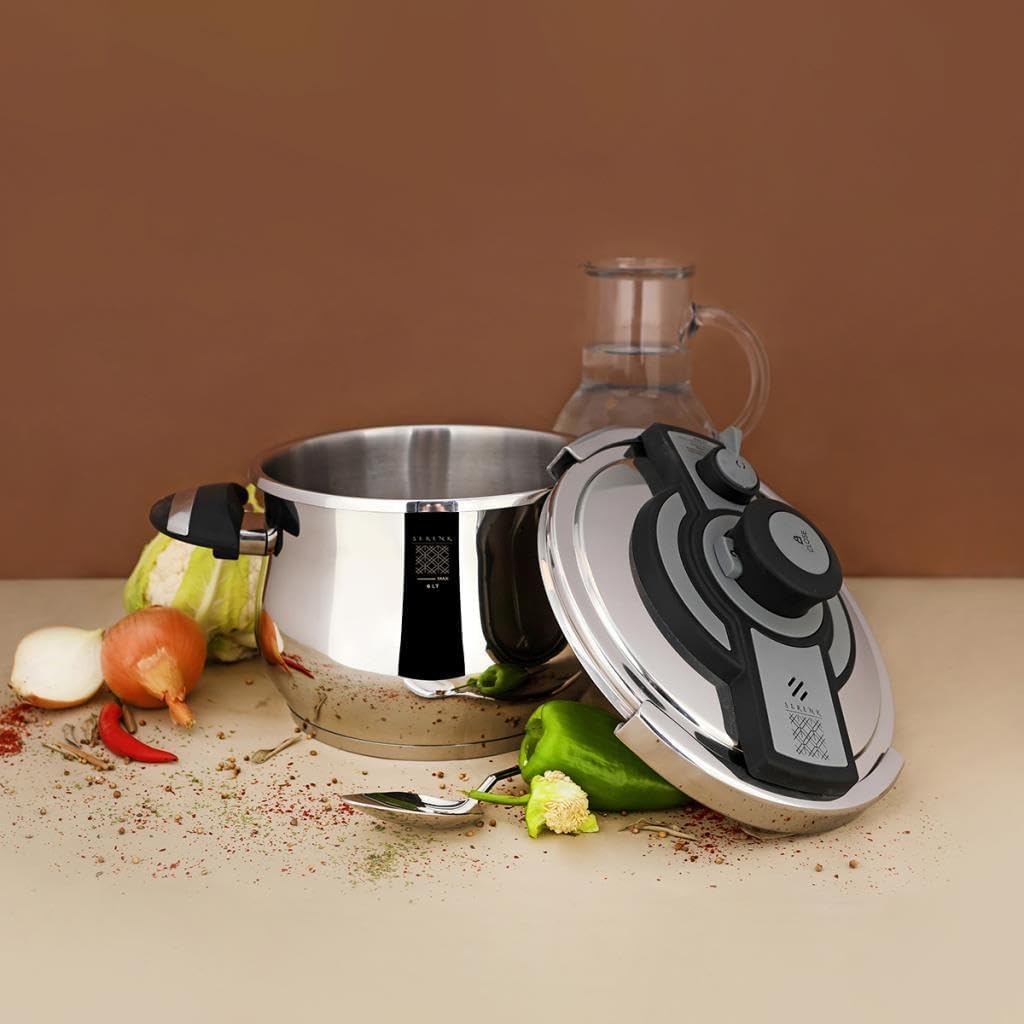 Stainless Steel Pressure Cooker with Capsule Base Y10011