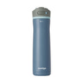 24 oz Stainless Steel Water Bottle with Straw Lid K427210