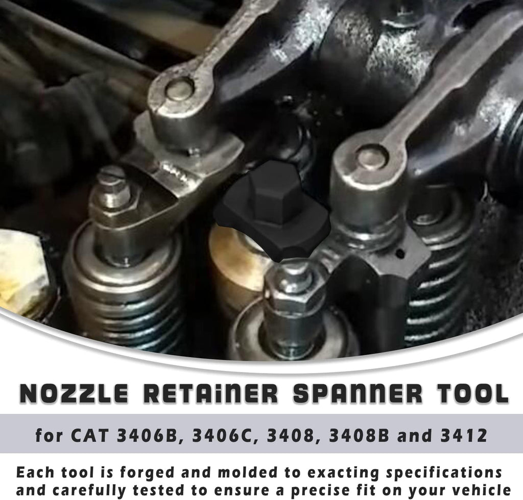 Fuel Injection Nozzle Retainer Spanner Wrench Tool Pack of 2 B7463