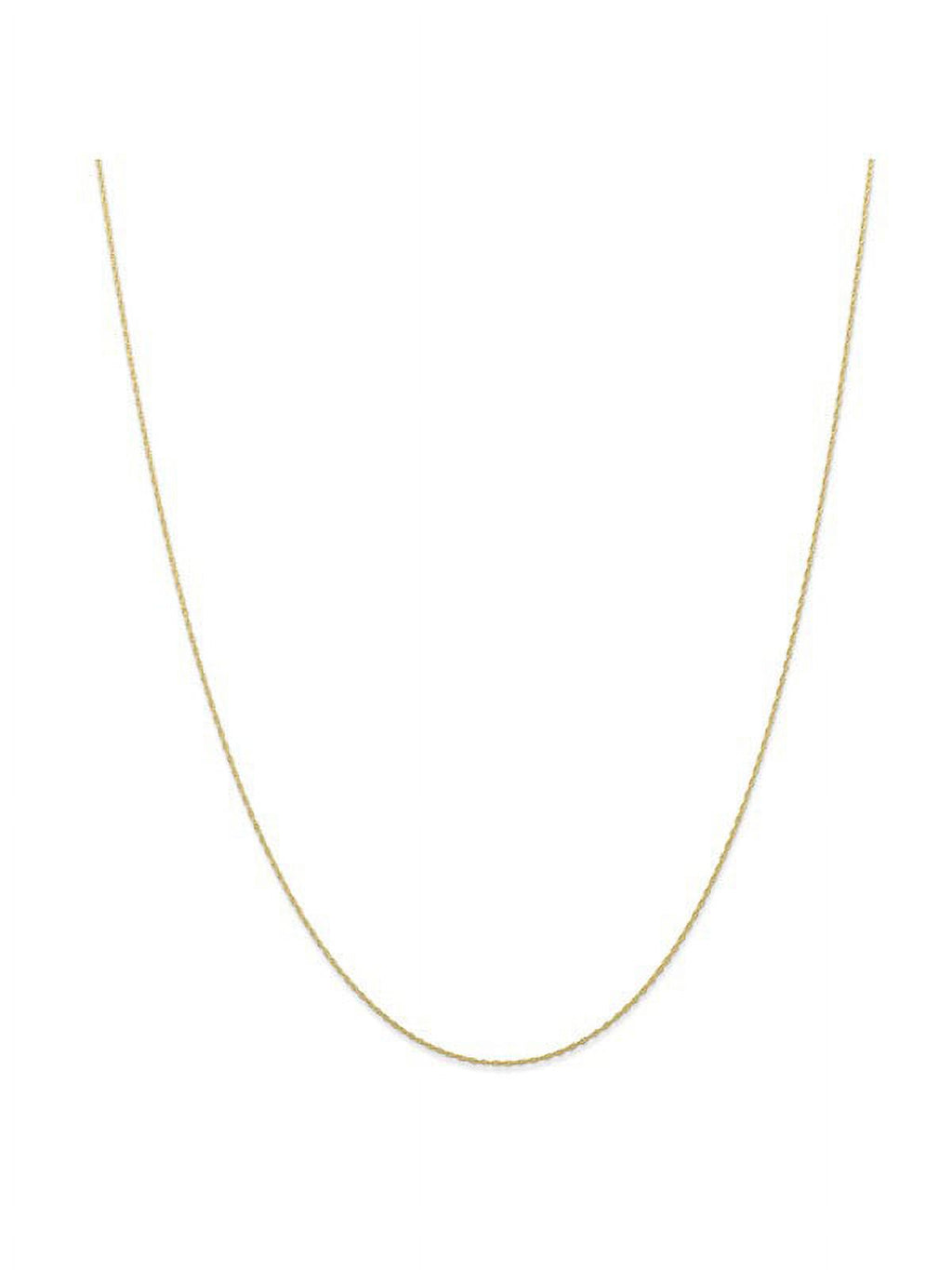 10k Yellow Gold Cable Rope Chain 16 Inch X4610