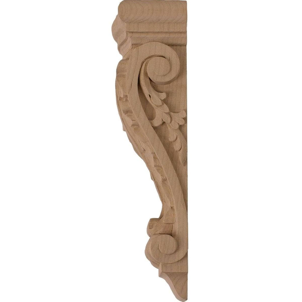 Cherry Small Acanthus Pilaster Corbel R986