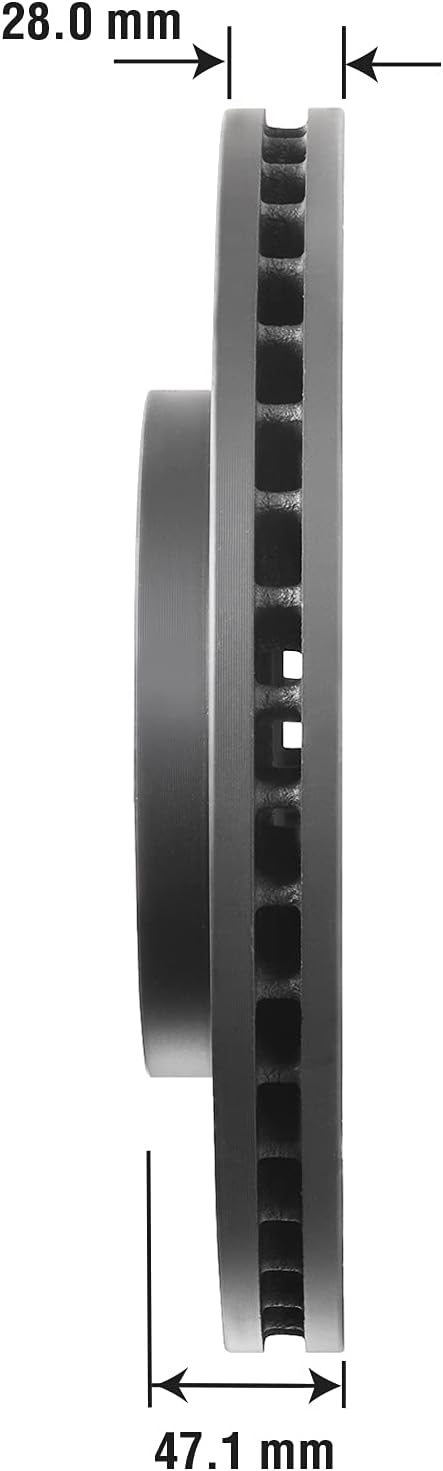 Front Brake Rotor Pack of 2 D680614