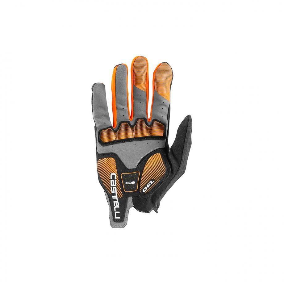 Dark Gray Orange Gel Glove S612