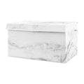 Marble Black and White Storage Fabric Toy Box P31036